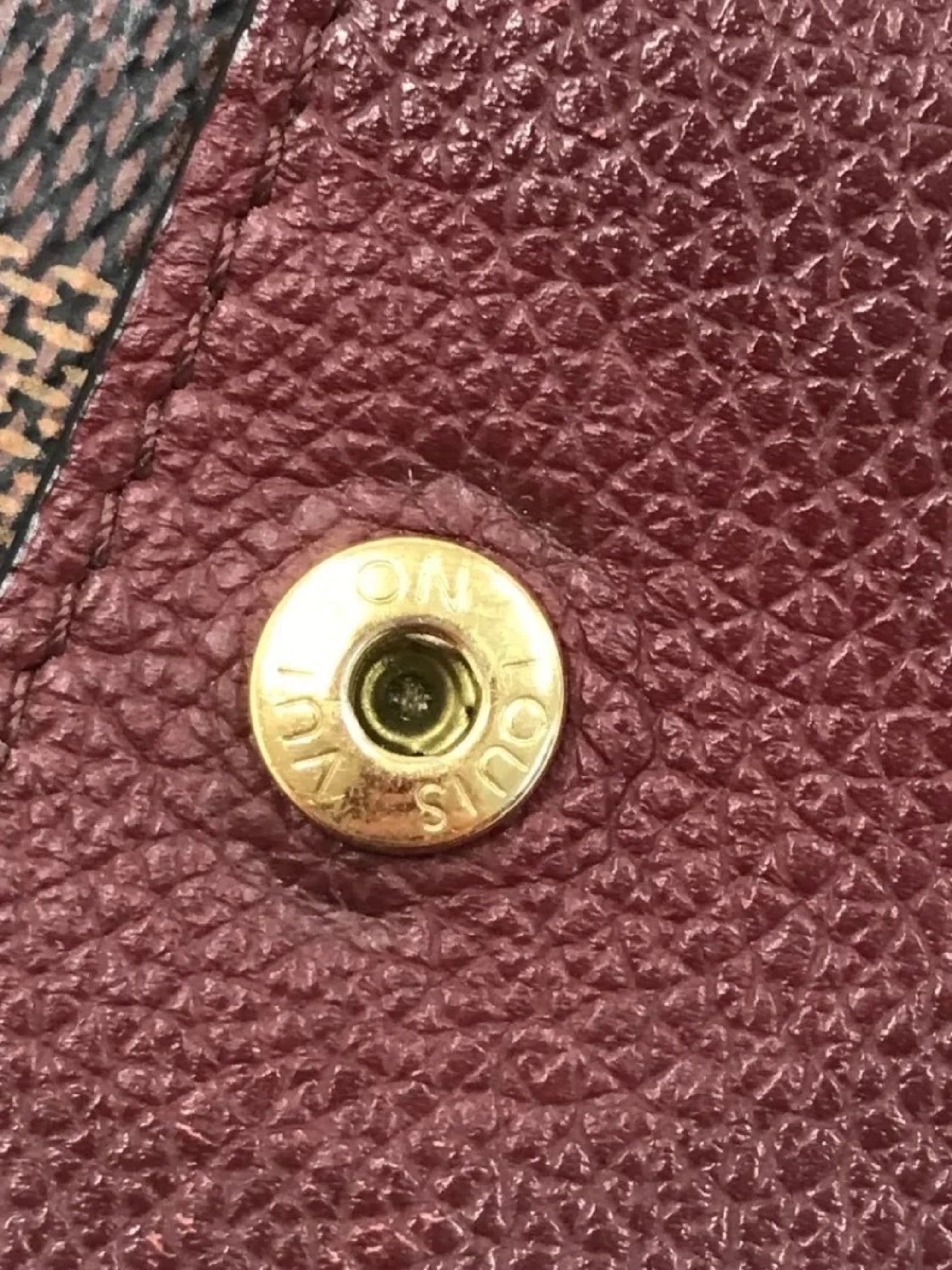 LOUIS VUITTON Damier Portefeuille Juliette/Wallet