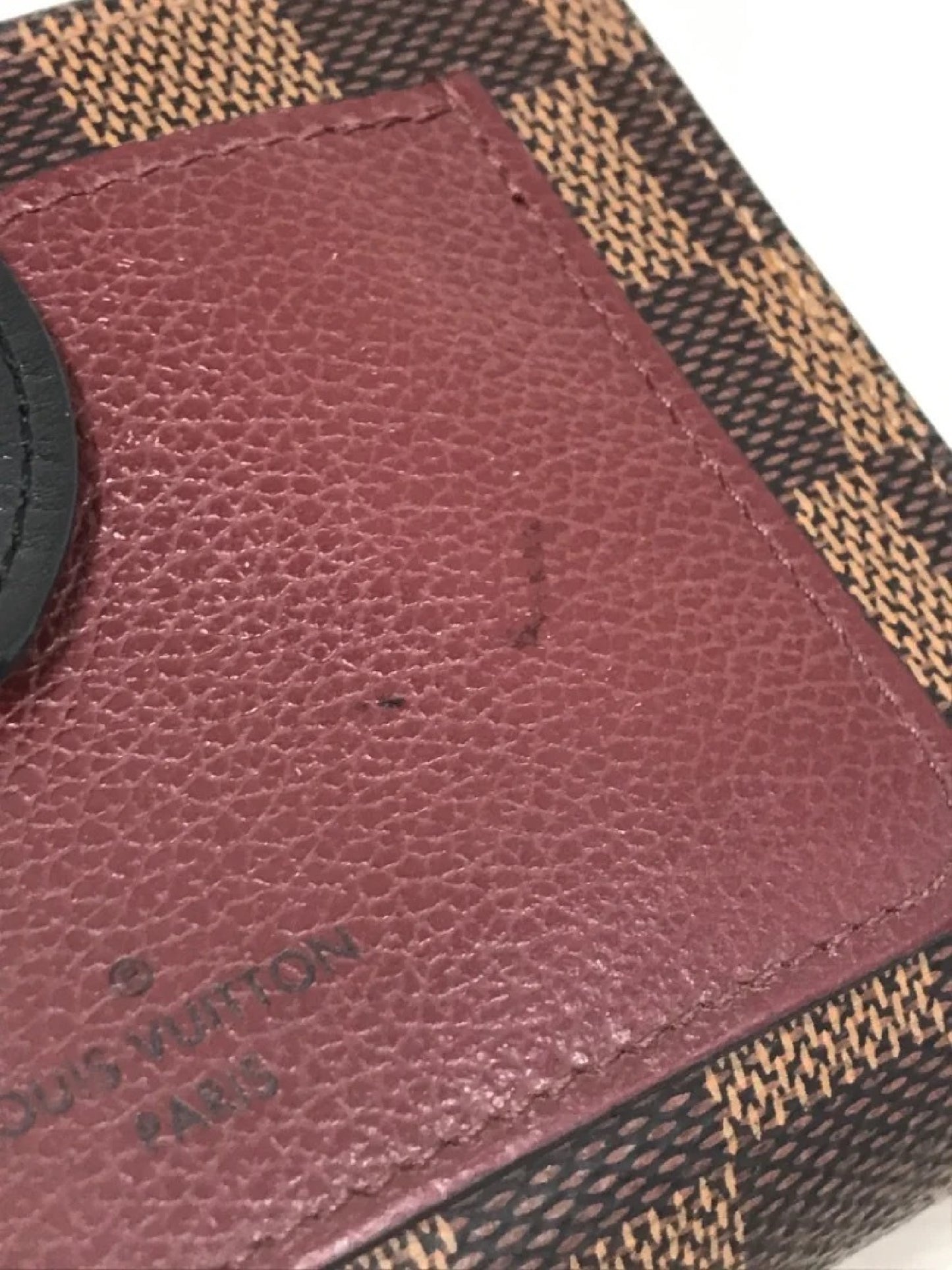 LOUIS VUITTON Damier Portefeuille Juliette/Wallet