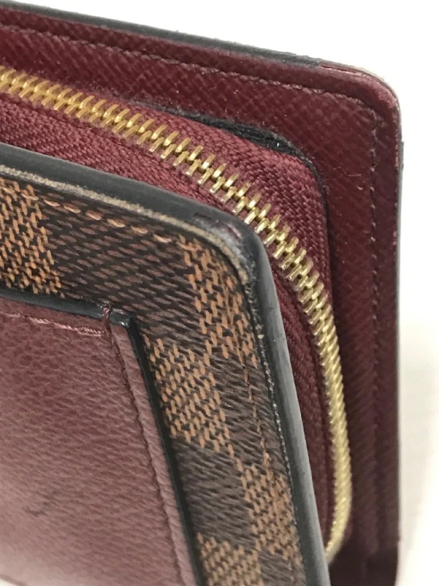 LOUIS VUITTON Damier Portefeuille Juliette/Wallet