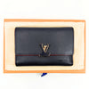 LOUIS VUITTON Capucines Compact Marine Rouge M63741 Tri-fold Wallet with Box and Dust Bag