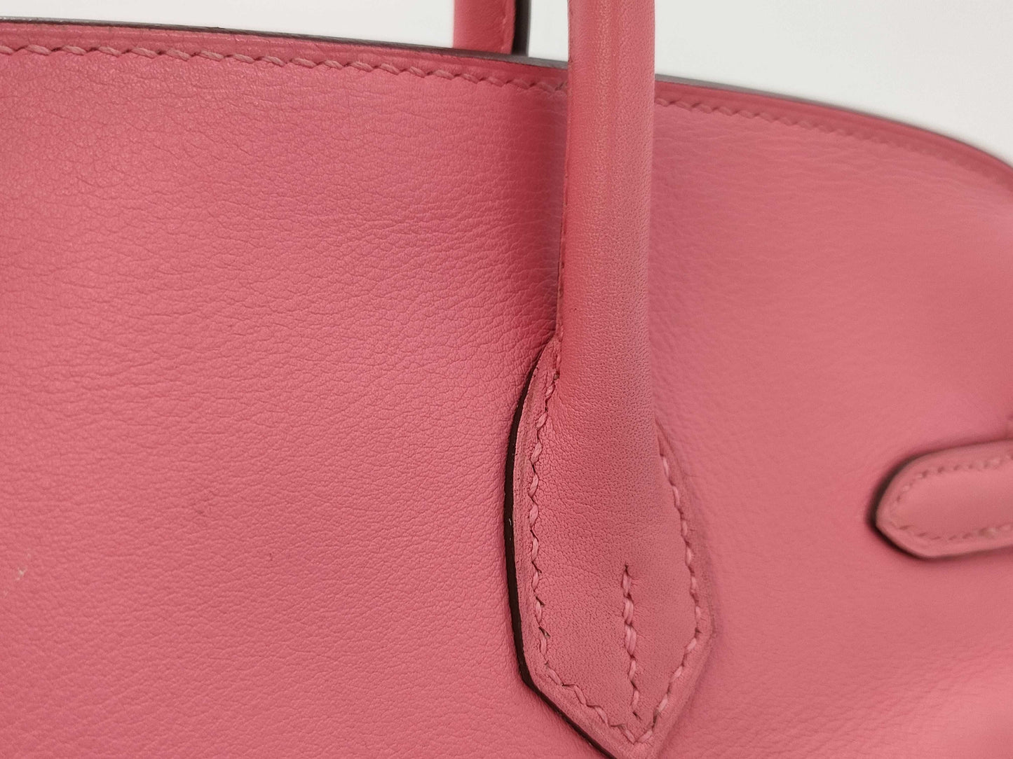 HERMES Birkin 25 Rose Azalee Swift Handbag