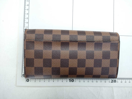 LOUIS VUITTON Damier Portefeuille Sarah N63209 MI3129 Wallet