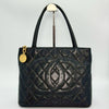 CHANEL Caviar Skin Reissue Tote Bag, Black, No Serial Seal