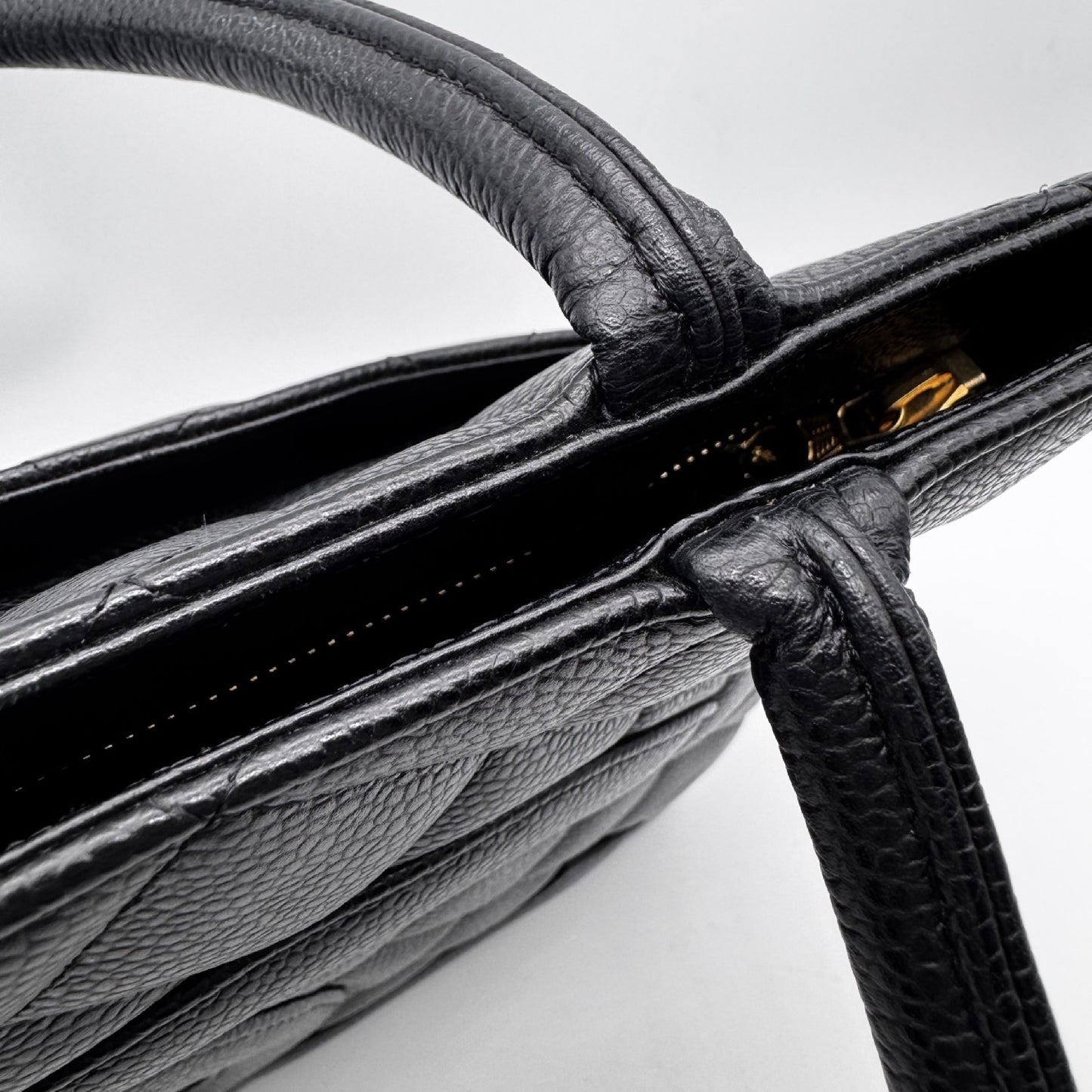 CHANEL Reissue Tote Bag, Black Caviar Skin, No Accessories