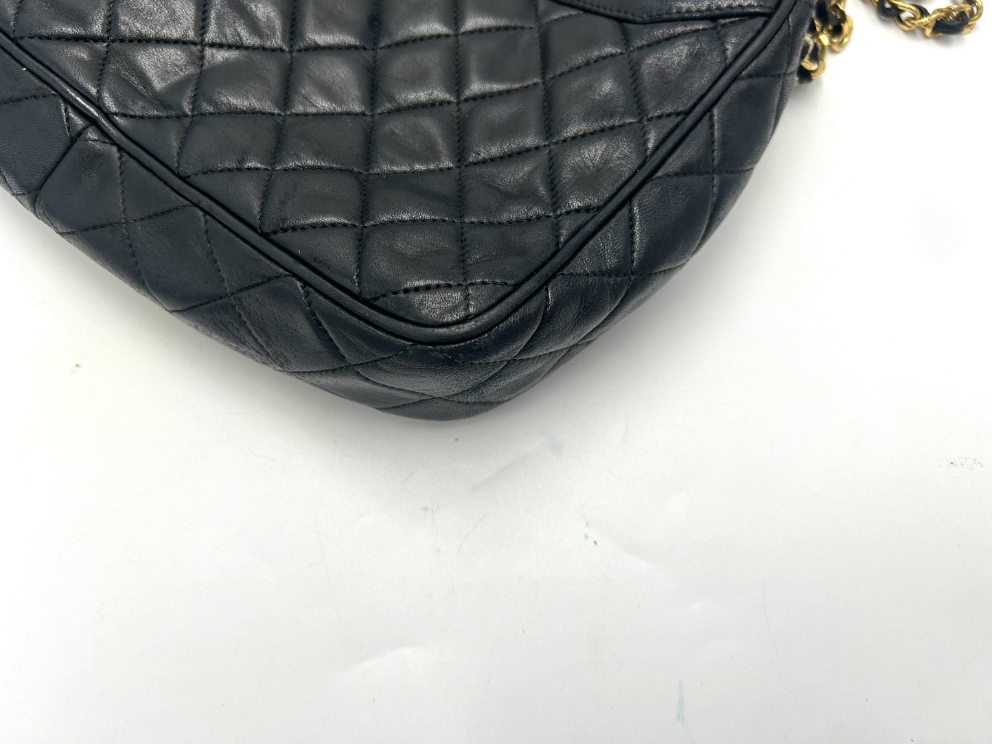 CHANEL Fringe Coco Mark Chain Bag