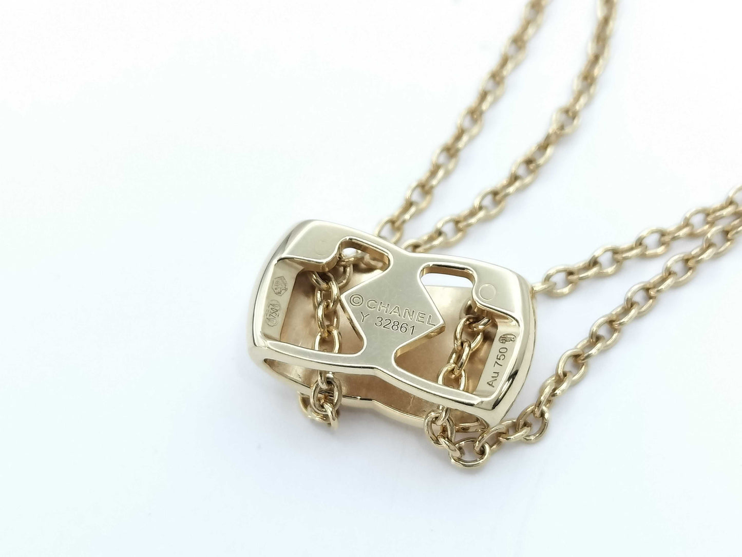 CHANEL Coco Crush YG Au750 7.1g Necklace
