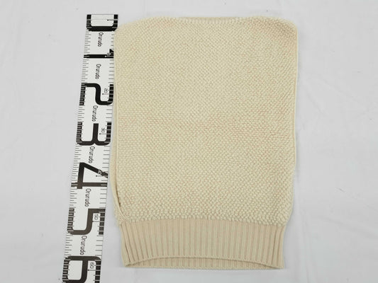 HERMES Knitted Vest Cashmere White Top