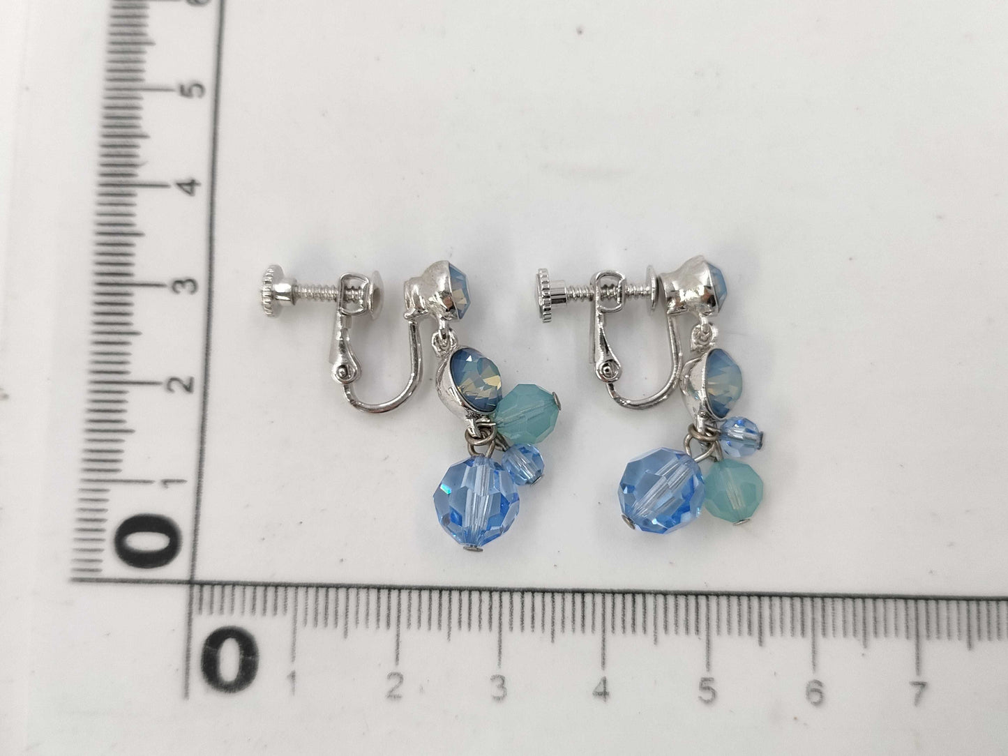 GIVENCHY Blue Stone Earrings