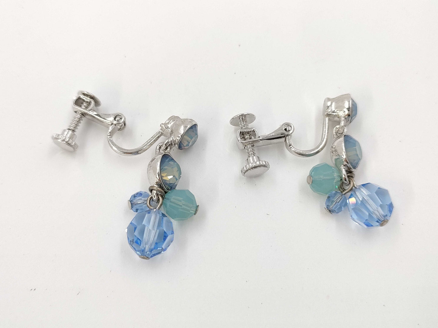 GIVENCHY Blue Stone Earrings