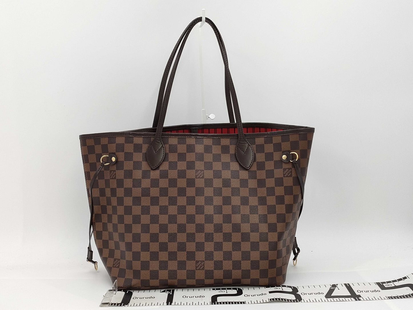 LOUIS VUITTON Damier Neverfull MM N51105 Tote Bag
