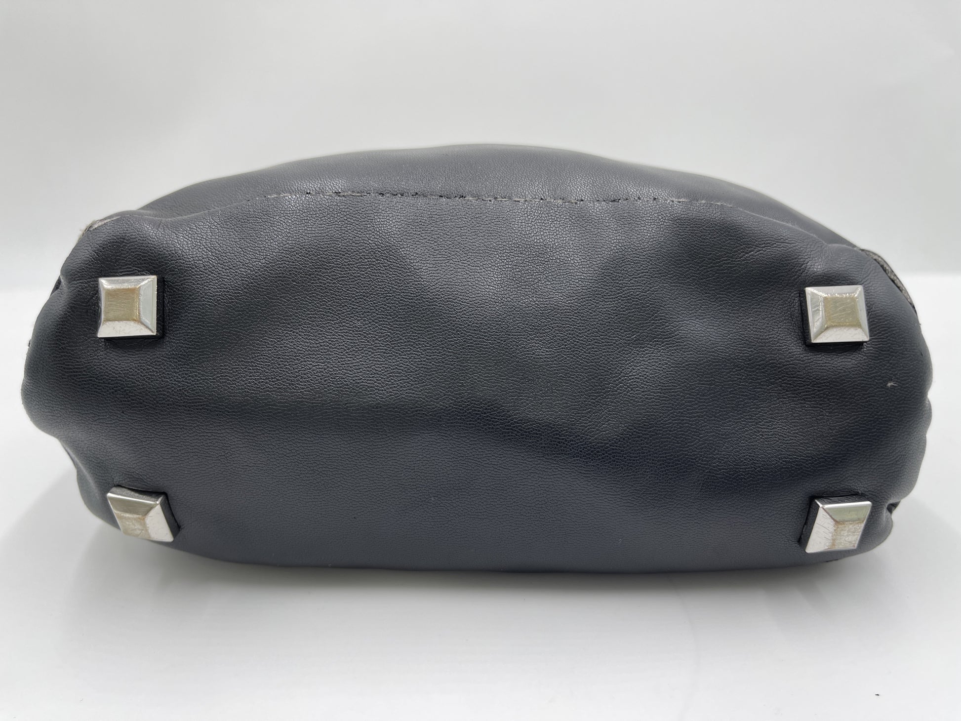 Margiela MM6 Leather Black Shoulder Bag