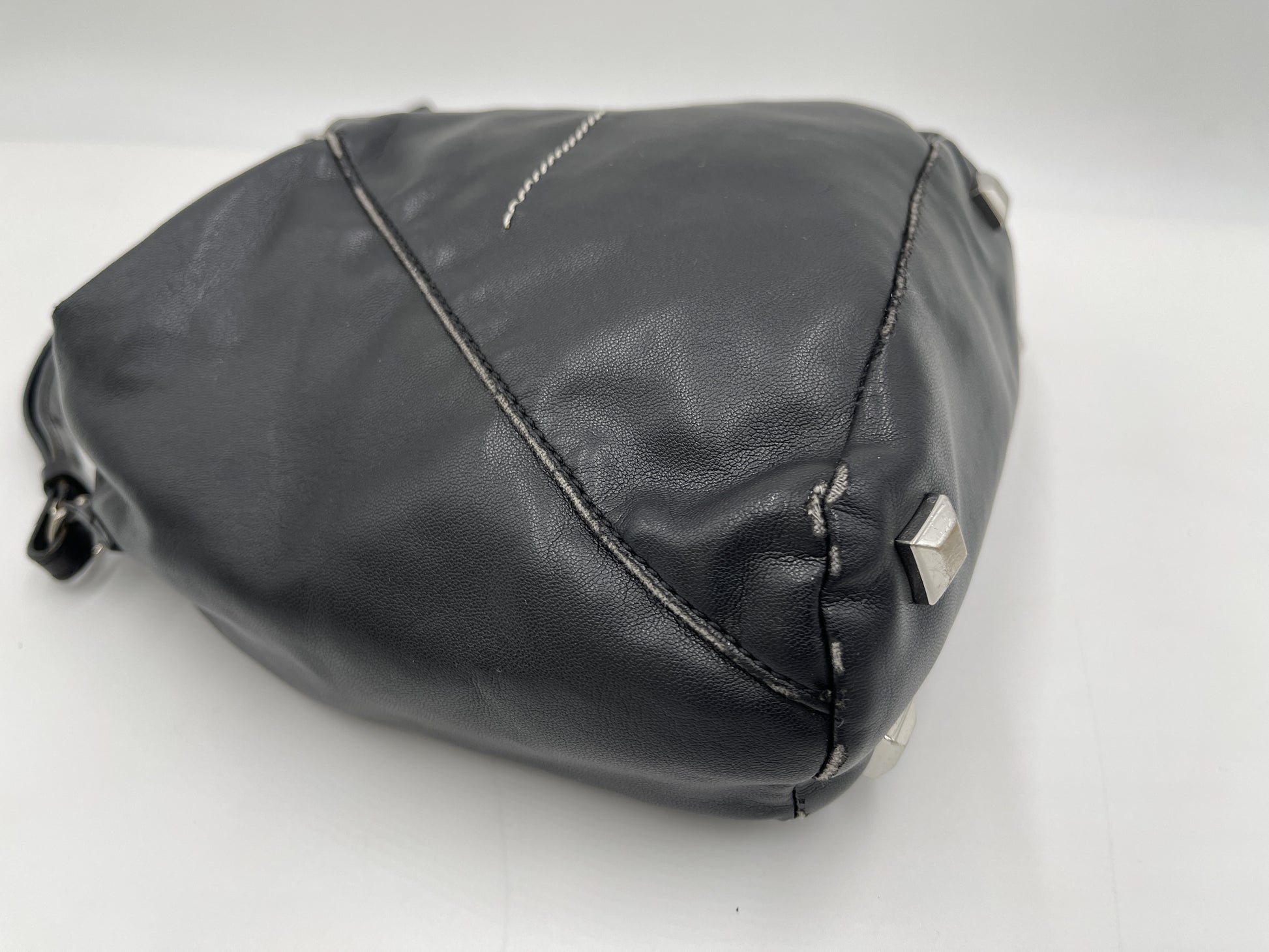 Margiela MM6 Leather Black Shoulder Bag