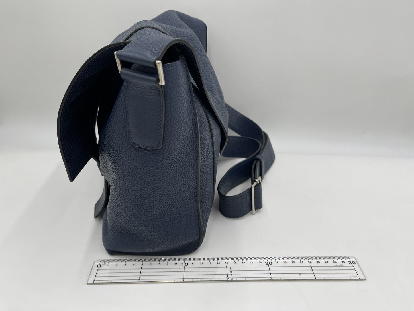 HERMES Sac Alfred Taurillon Clemence Shoulder Bag