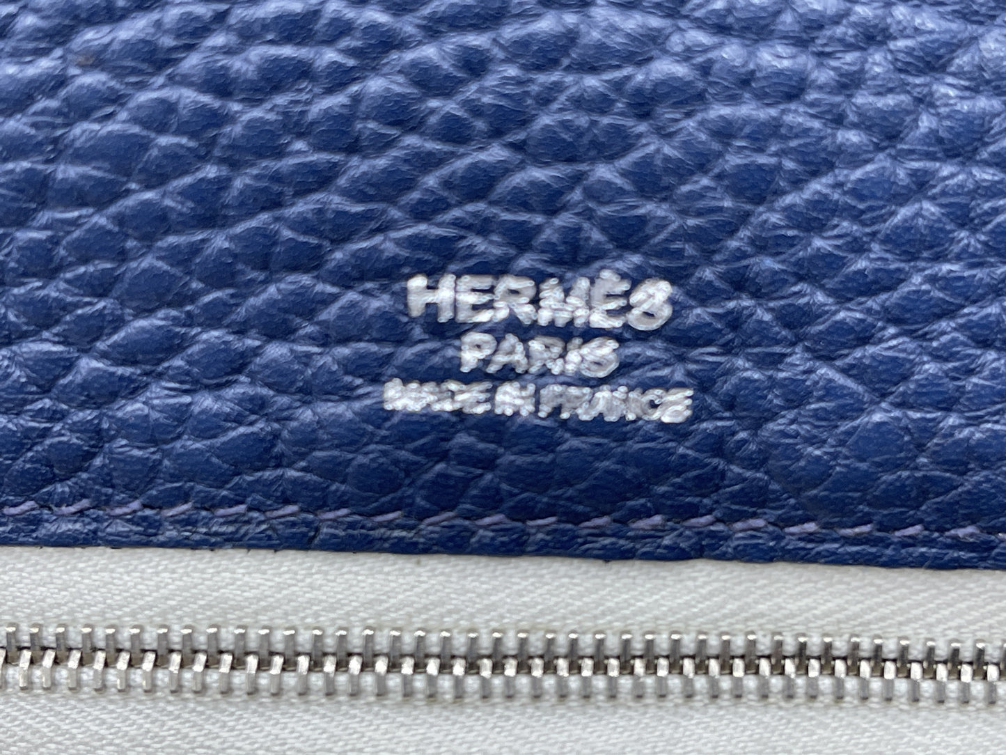 HERMES Sac Alfred Taurillon Clemence Shoulder Bag