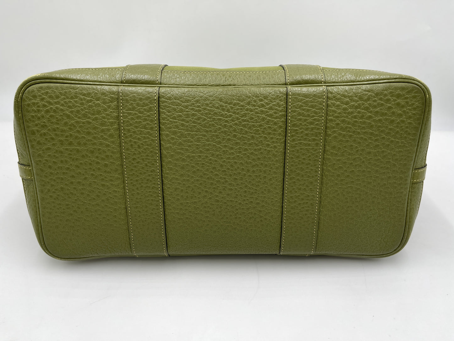 HERMES Garden Party □J Green Tote Bag