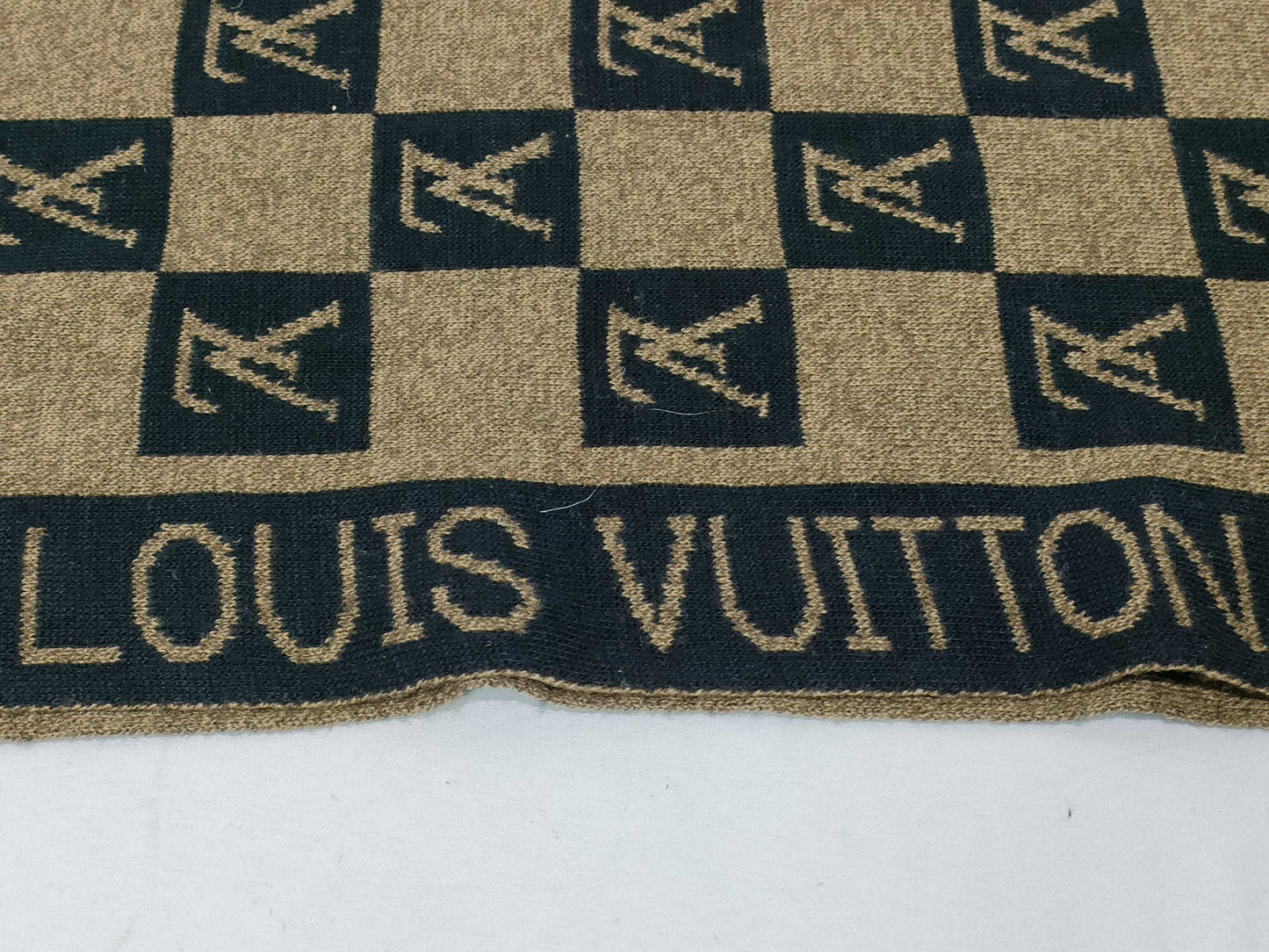 LOUIS VUITTON Brown Scarf Other Accessories