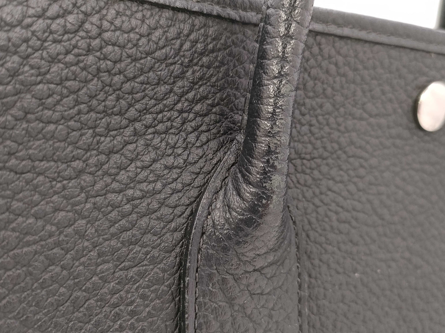 HERMES Garden Party 36 Tote Bag with R Stamp, Made in 2014