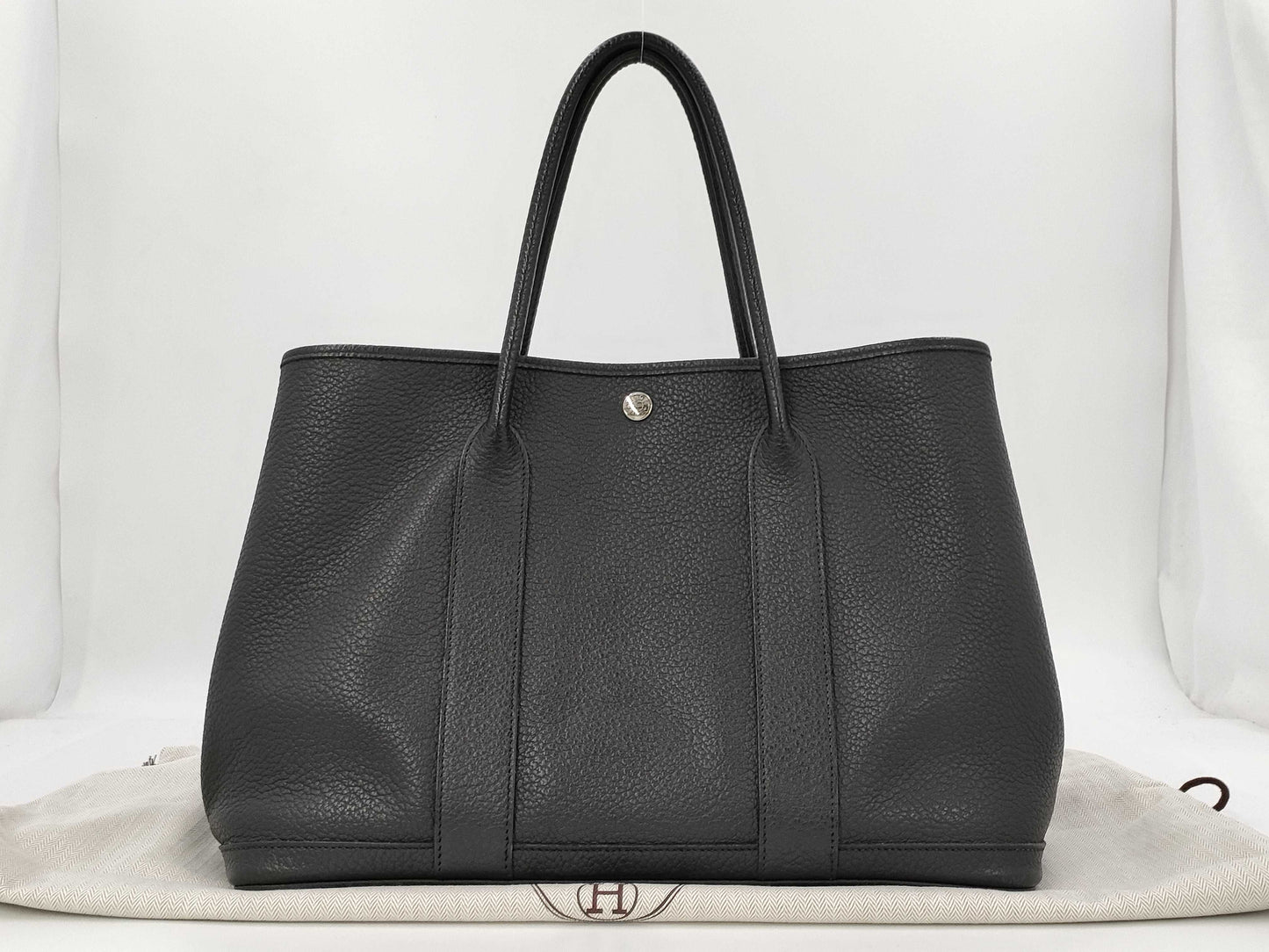 HERMES Garden Party 36 Tote Bag with R Stamp, Made in 2014