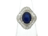 S3.00ct D1.00ct PT900 7.7g Ring