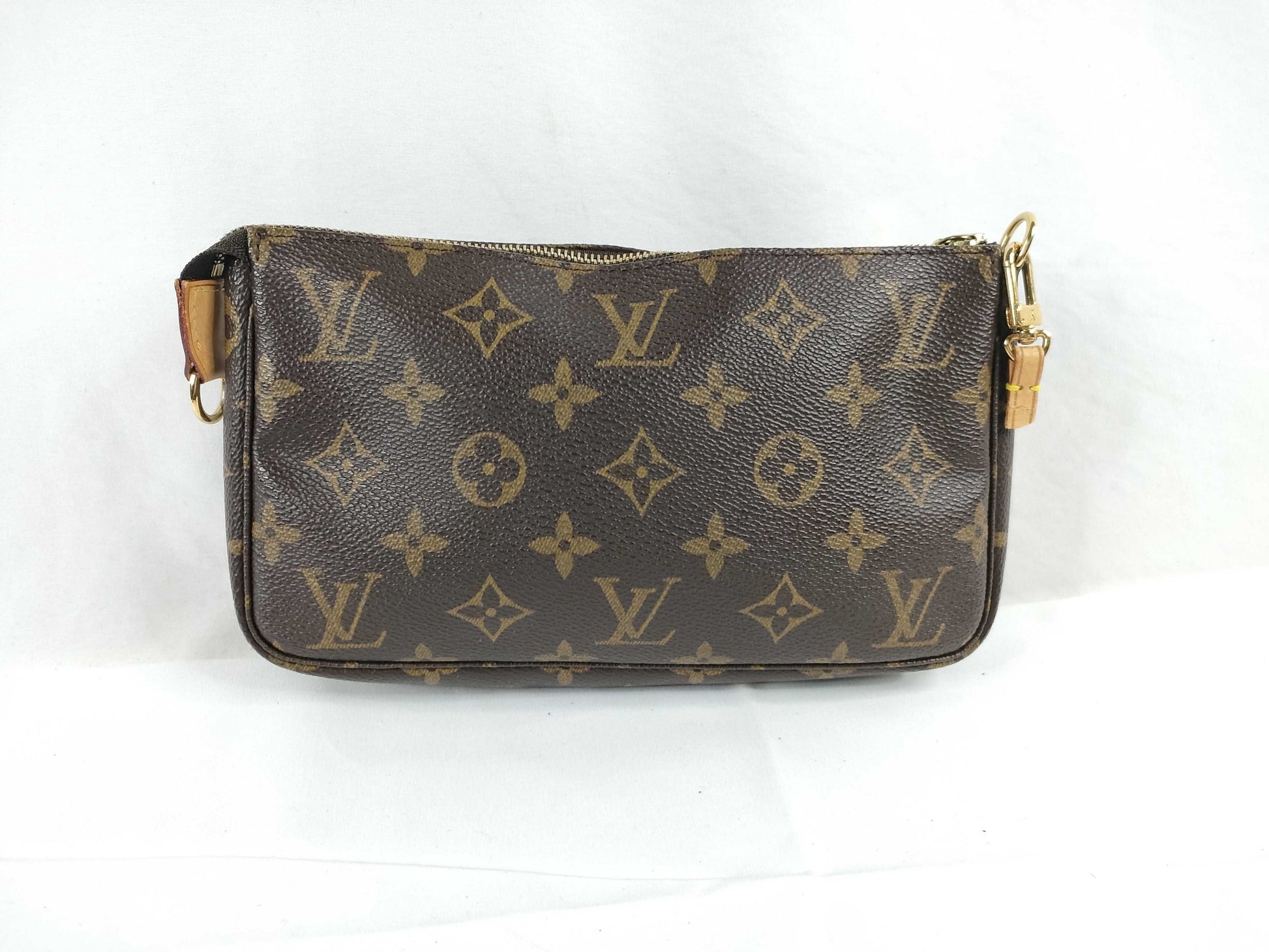 LOUIS VUITTON Monogram Vuitton Monogram Pochette Accessoir M51980 CA0052 Brown Handbag