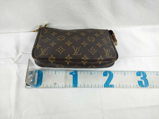 LOUIS VUITTON Monogram Vuitton Monogram Pochette Accessoir M51980 CA0052 Brown Handbag