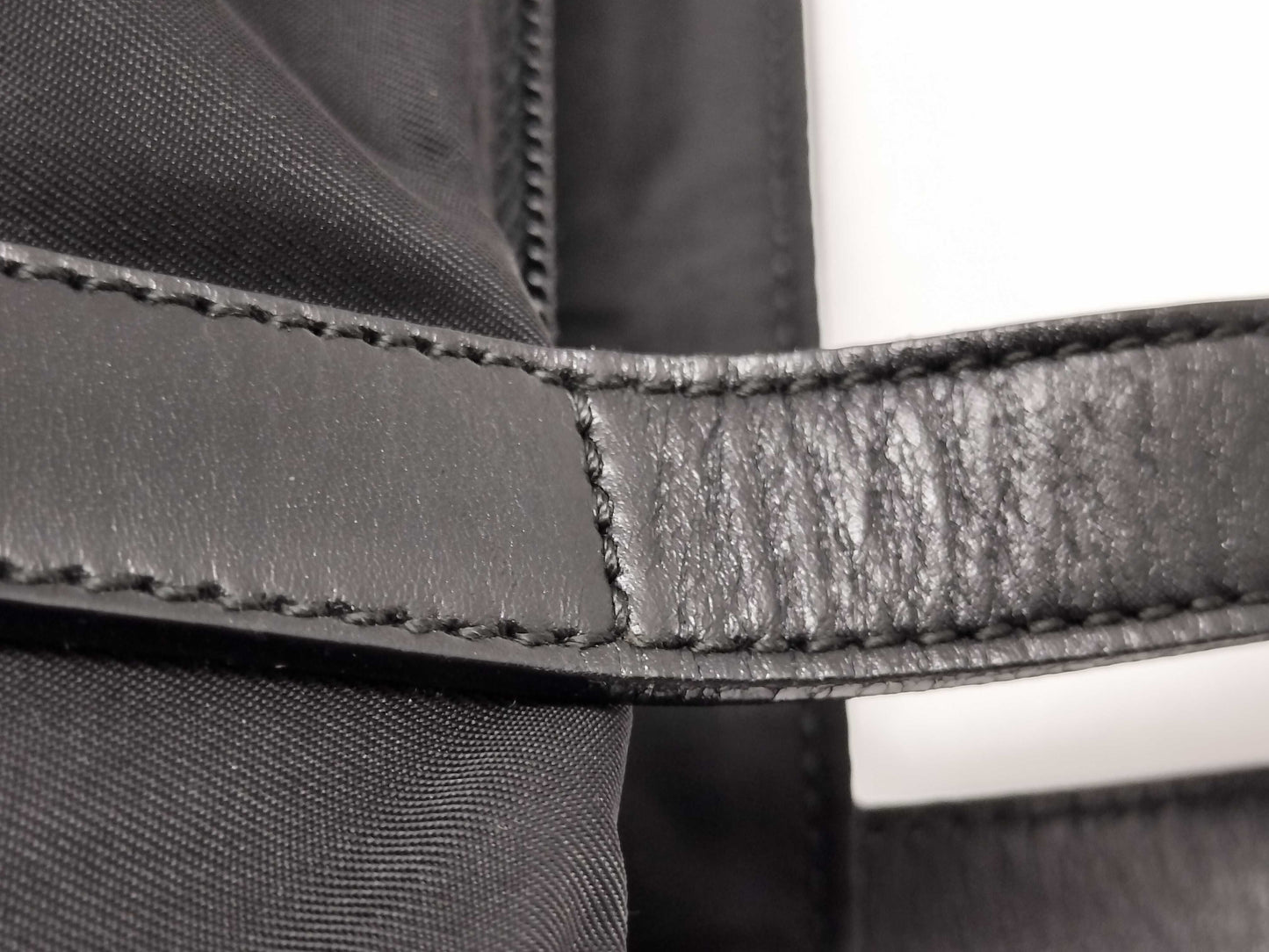 PRADA Nylon HK-Prada BR3283 Nylon Black Tote Bag Tote Bag