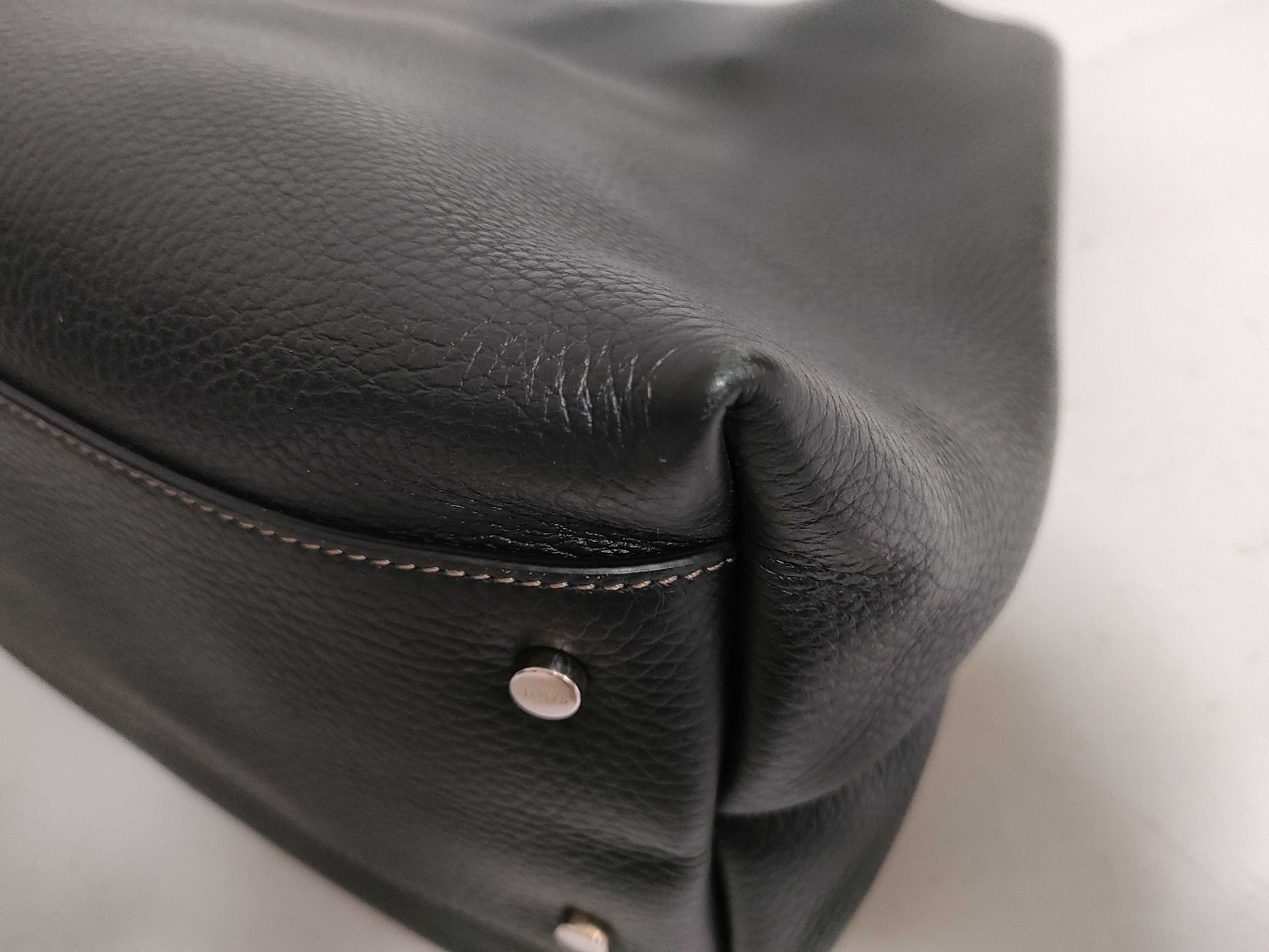 TODS HK-Tods Timeless black calfskin tote bag