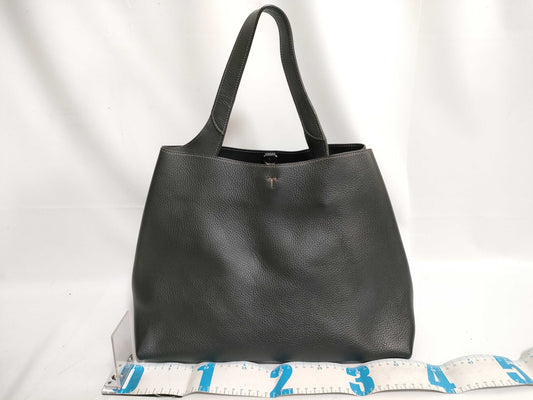 TODS HK-Tods Timeless black calfskin tote bag