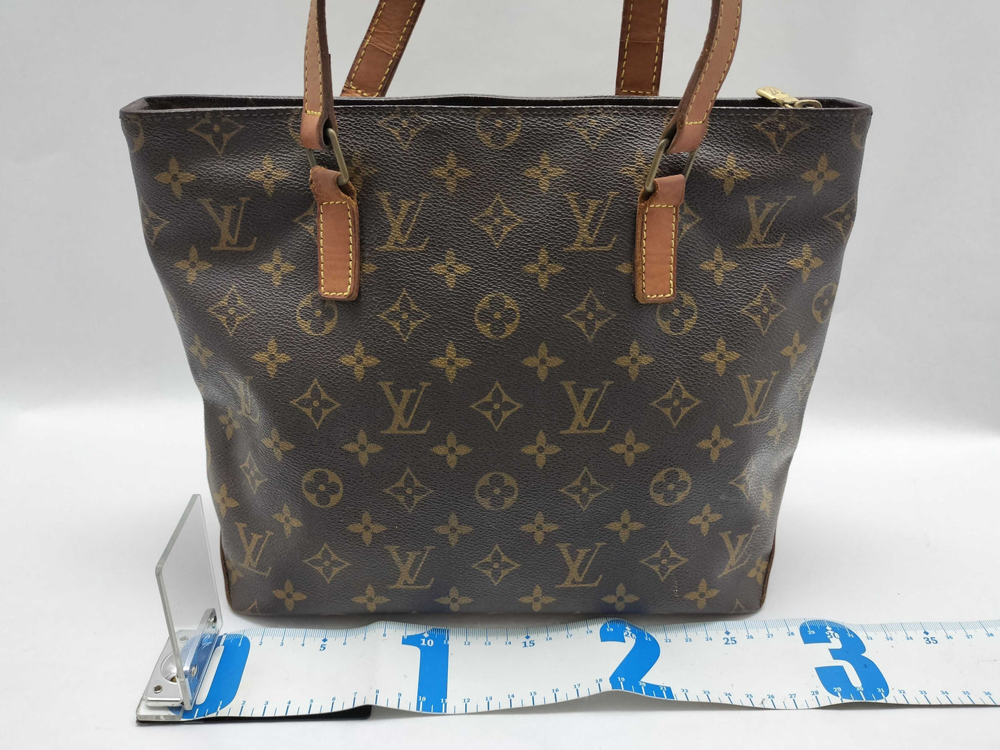 LOUIS VUITTON Monogram HK-Louis Vuitton M51148 FL3079 Caba Piano Monogram Canvas Tote Bag Tote Bag