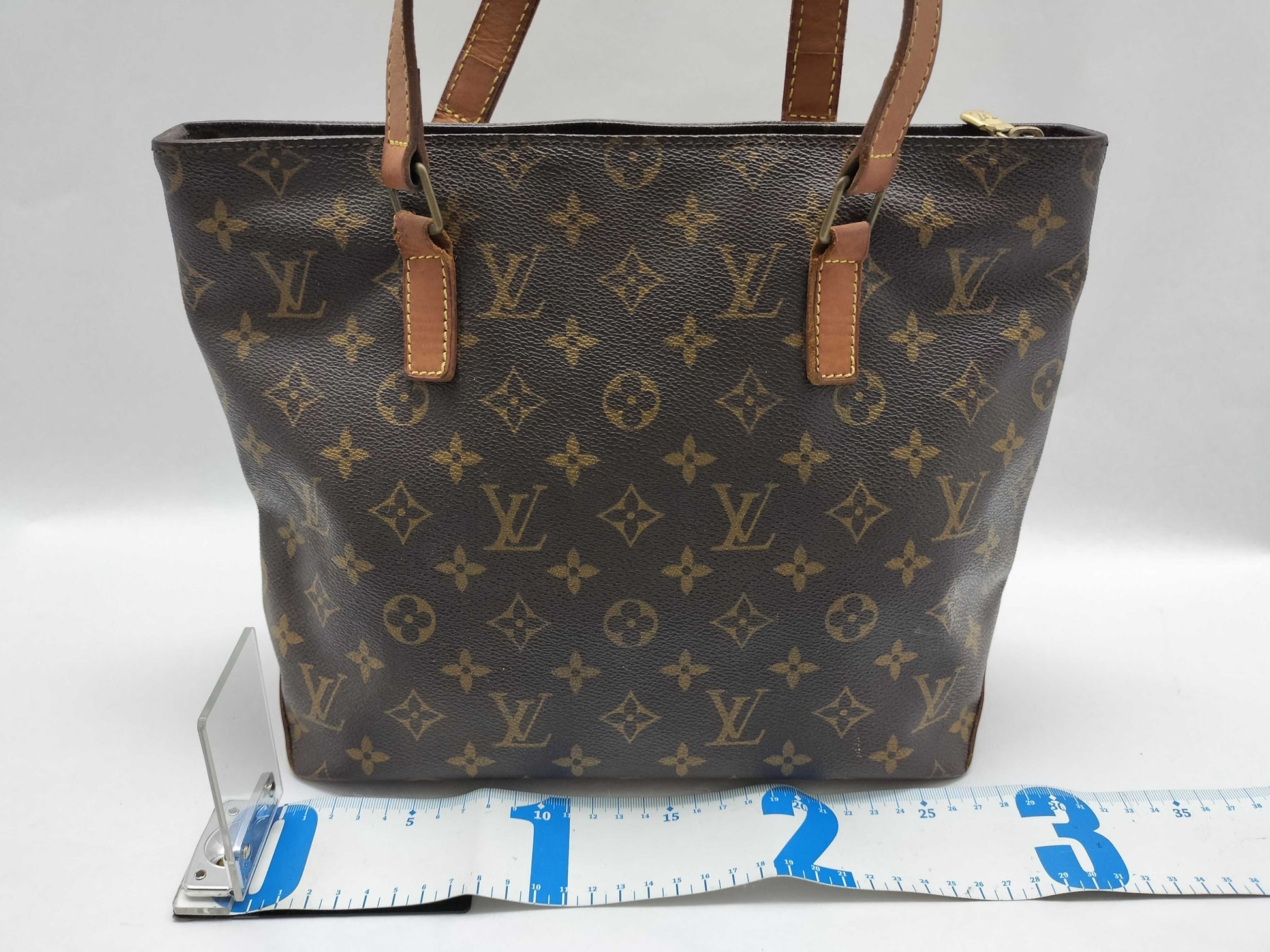 LOUIS VUITTON Monogram HK-Louis Vuitton M51148 FL3079 Caba Piano Monogram Canvas Tote Bag Tote Bag