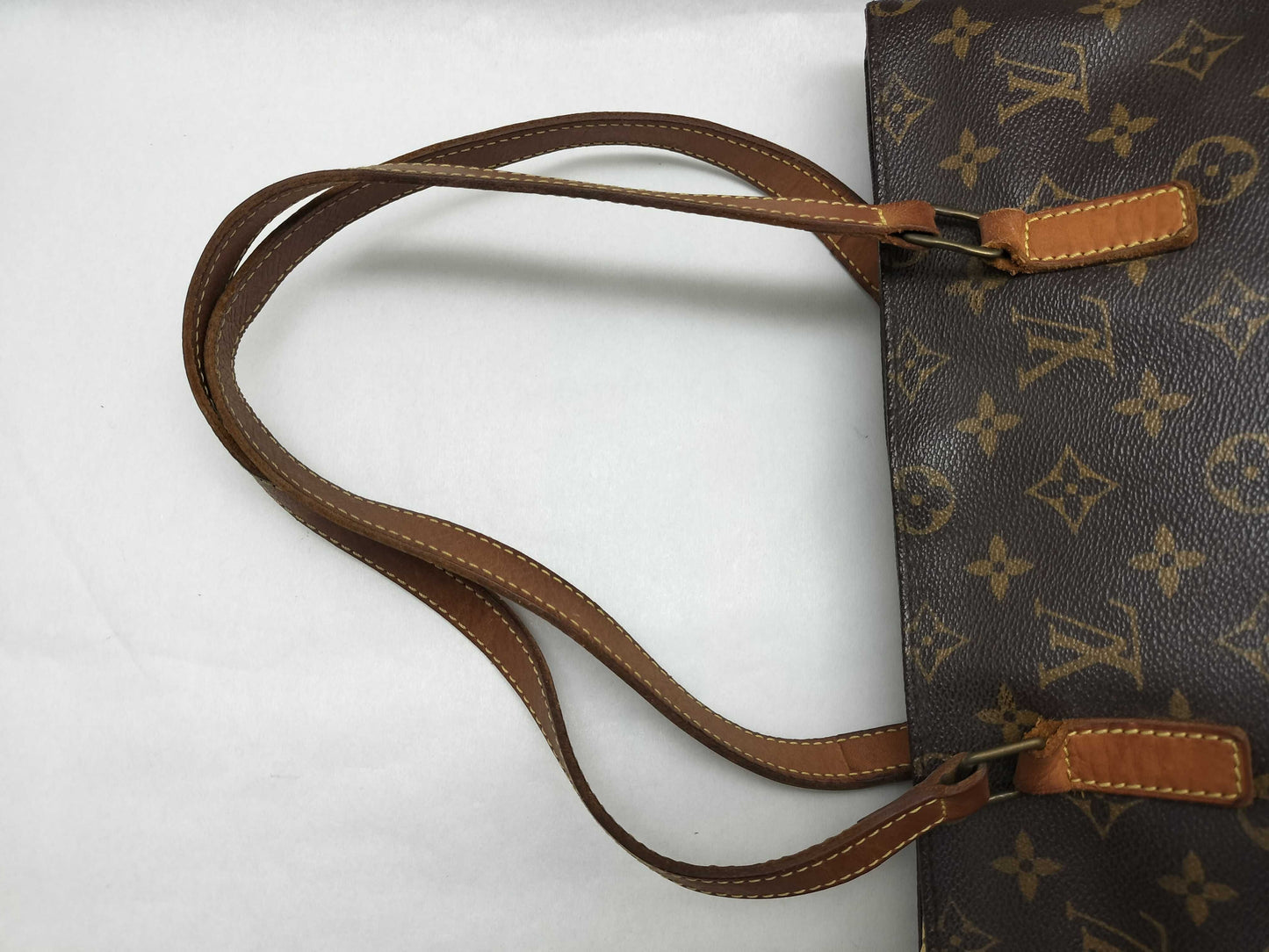 LOUIS VUITTON Monogram HK-Louis Vuitton M51148 FL3079 Caba Piano Monogram Canvas Tote Bag Tote Bag