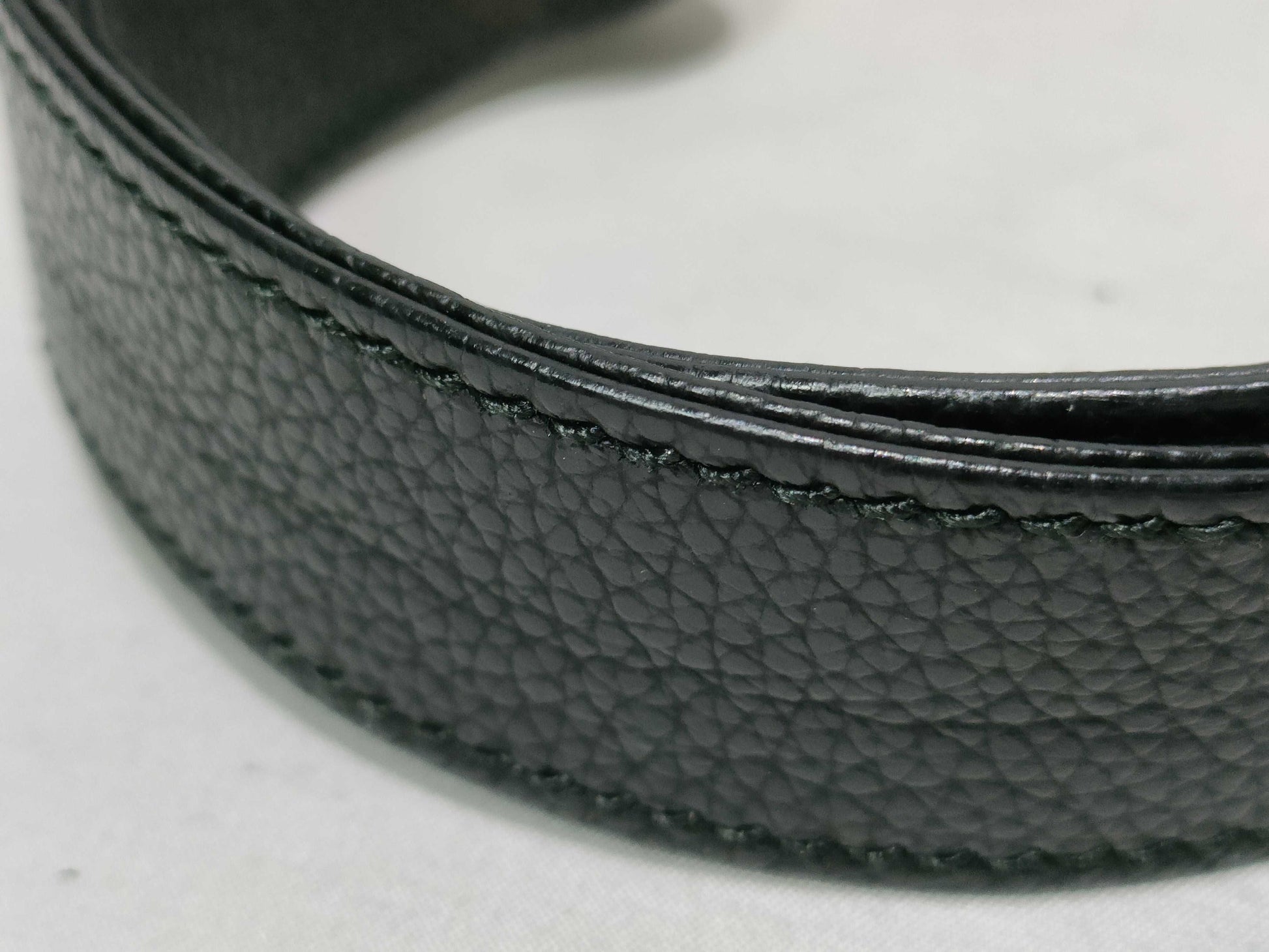 GUCCI Gucci Logo Print Leather Shoulder Bag Black 574803 Shoulder Bag