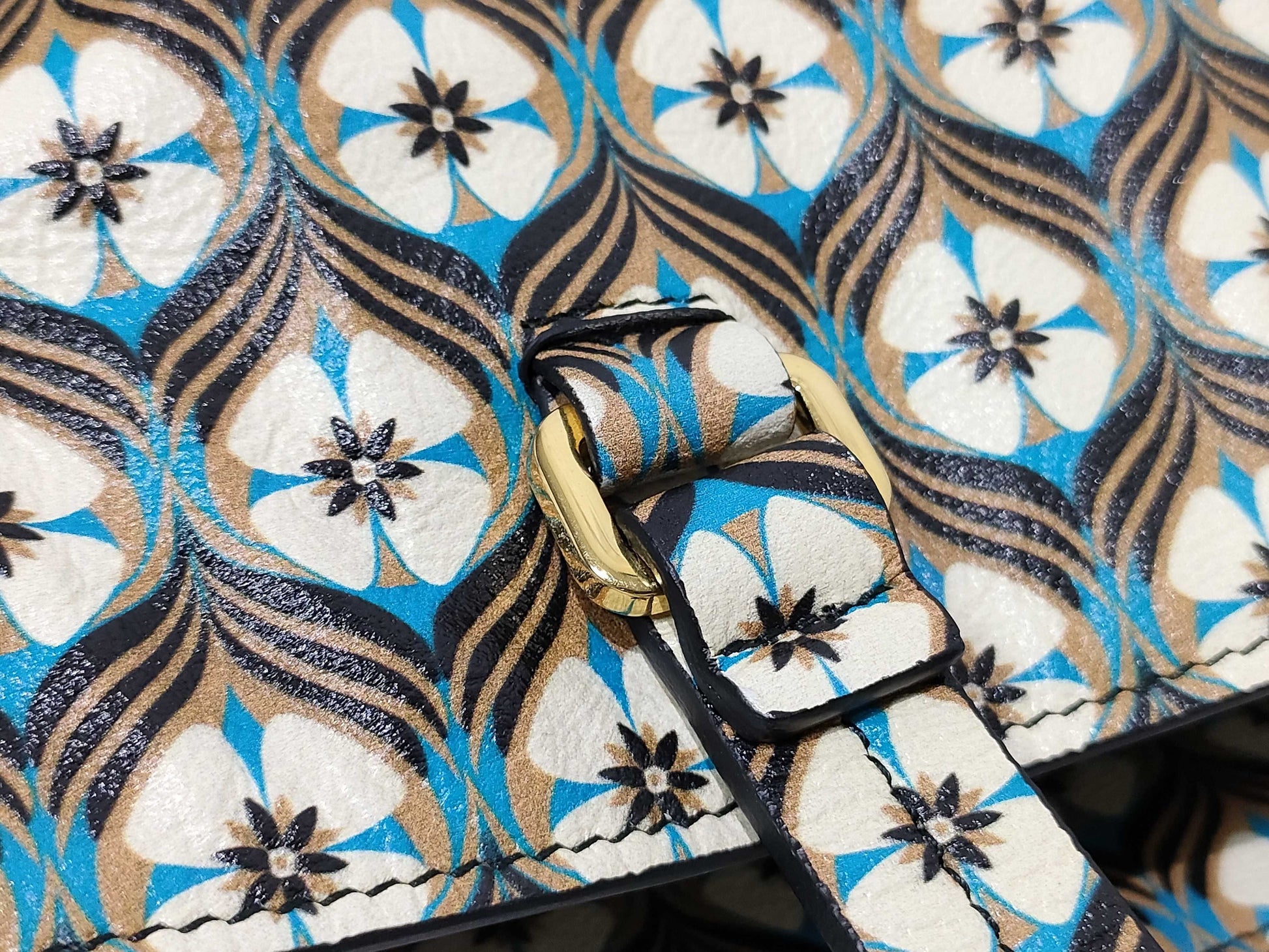 miu miu SG-Miu Miu Madras print tote bag