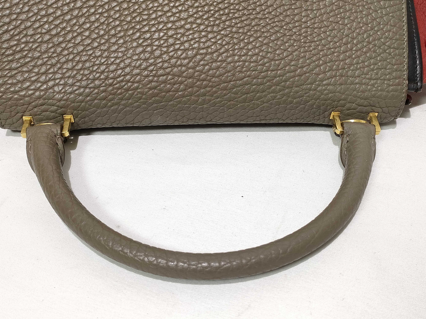 CELINE SG-CELINE Trapeze Small Leather 2way handbag Multicolor handbag