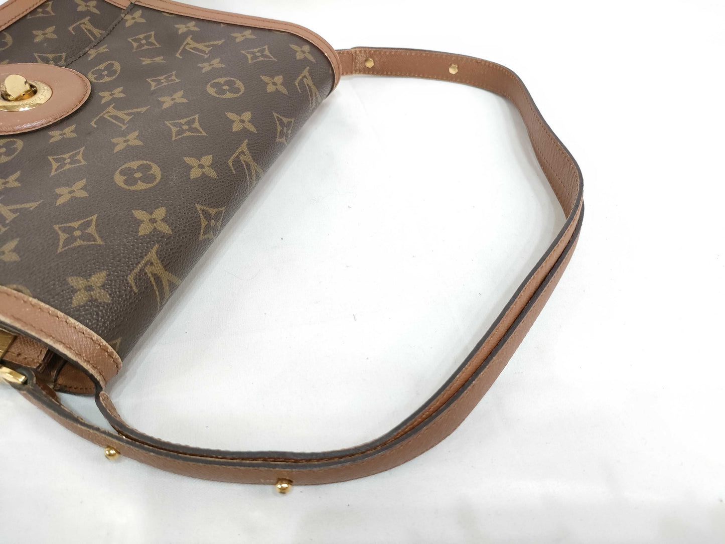 LOUIS VUITTON Monogram SG-Louis Vuitton Monogram Raspail M51372 VI0946 Brown Handbag