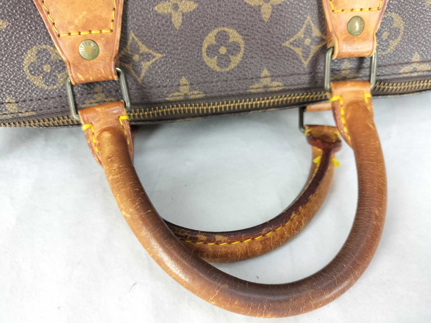 LOUIS VUITTON Monogram Vuitton Monogram Speedy 30 M41526 VI0930 Brown Boston Bag