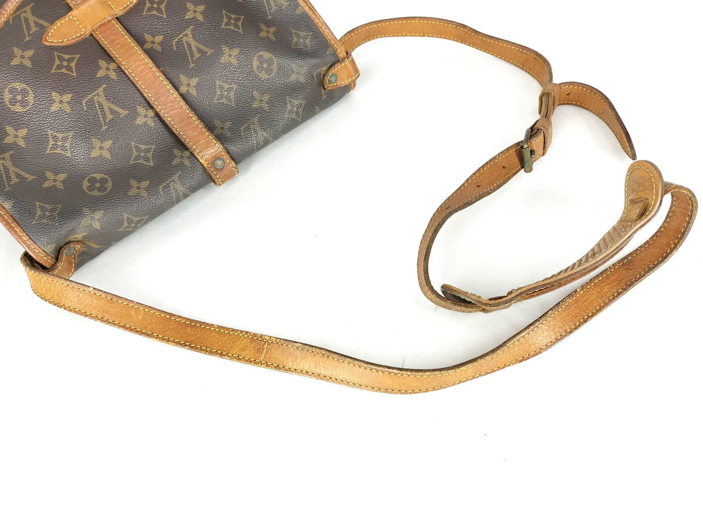 LOUIS VUITTON Monogram Vuitton Monogram Saumur 30 M42256 AR8911 Brown Shoulder Bag