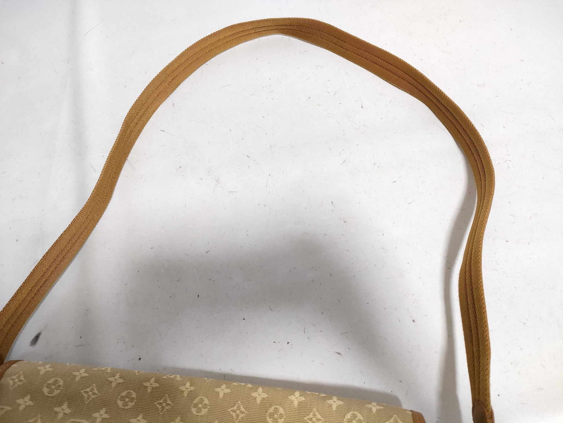 LOUIS VUITTON Monogram Mini HK-Louis Vuitton M92694 TH1003 Mini Marjoly Monogram Canvas Caramel Shoulder B Shoulder Bag