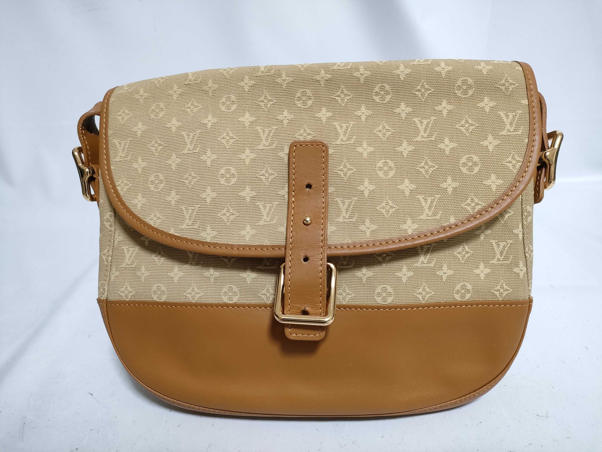 LOUIS VUITTON Monogram Mini HK-Louis Vuitton M92694 TH1003 Mini Marjoly Monogram Canvas Caramel Shoulder B Shoulder Bag
