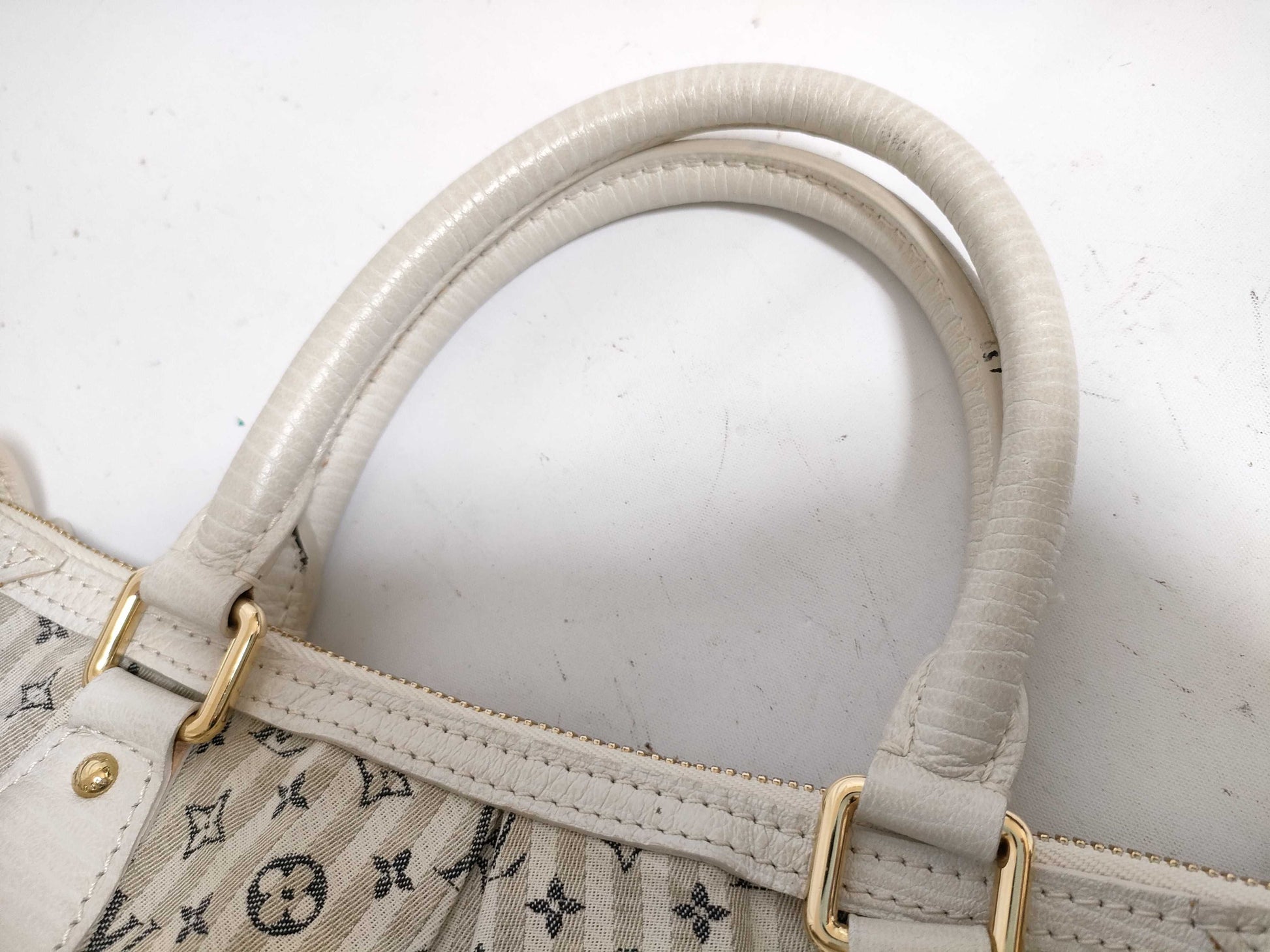 LOUIS VUITTON HK-Louis Vuitton M95494 SR3087 Minilan Marina PM Monogram White 2ways Bag Bag Handbag