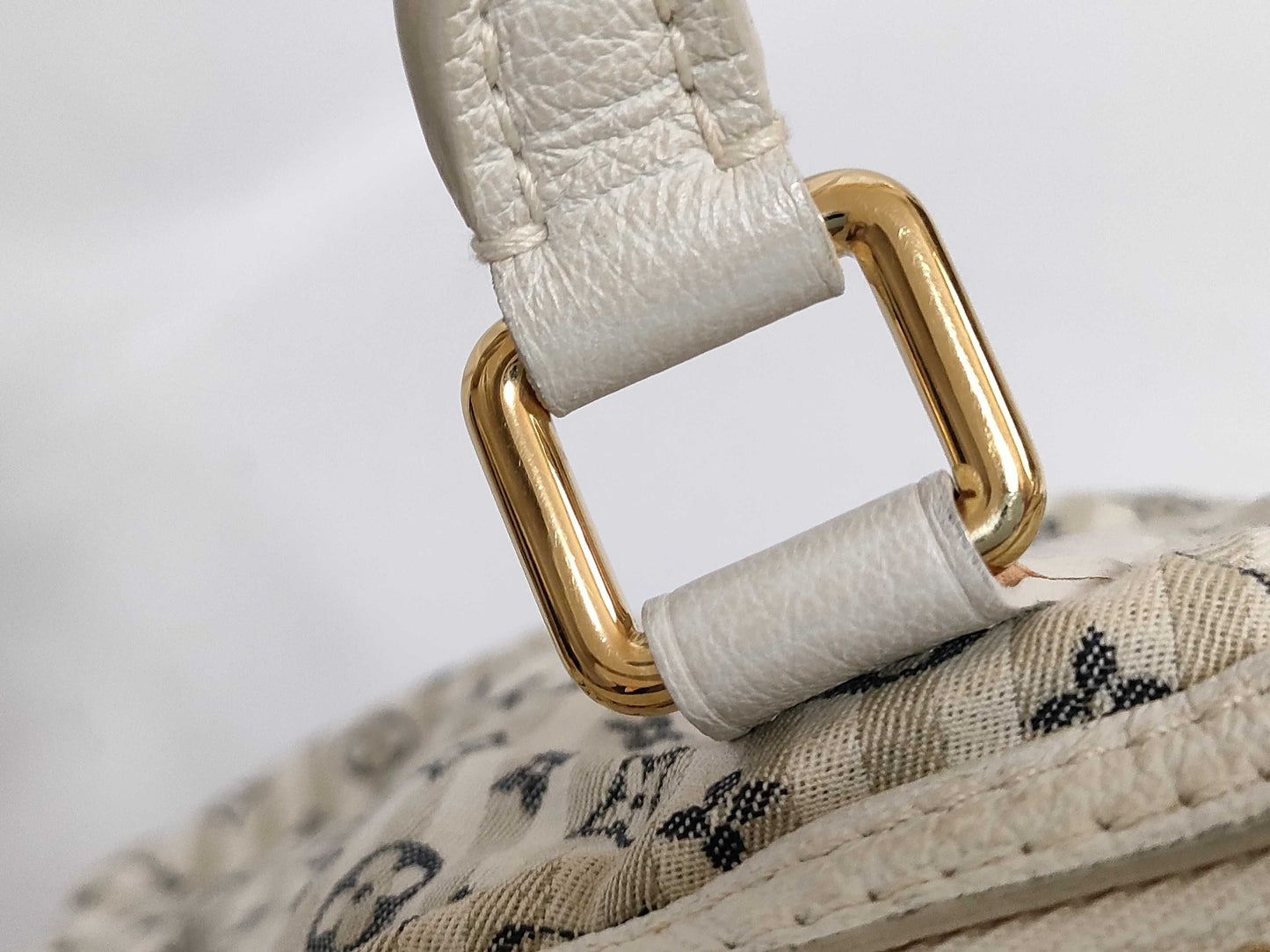 LOUIS VUITTON HK-Louis Vuitton M95494 SR3087 Minilan Marina PM Monogram White 2ways Bag Bag Handbag