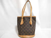 LOUIS VUITTON Monogram Vuitton Monogram Bucket PM M42238 VI0938 Brown Handbag