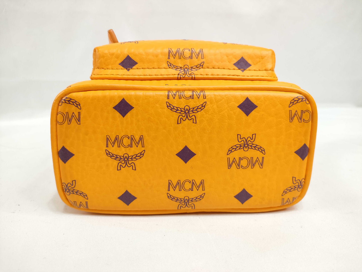 MCM ID-MCM Visetos Leather x Studs Backpack Rucksack
