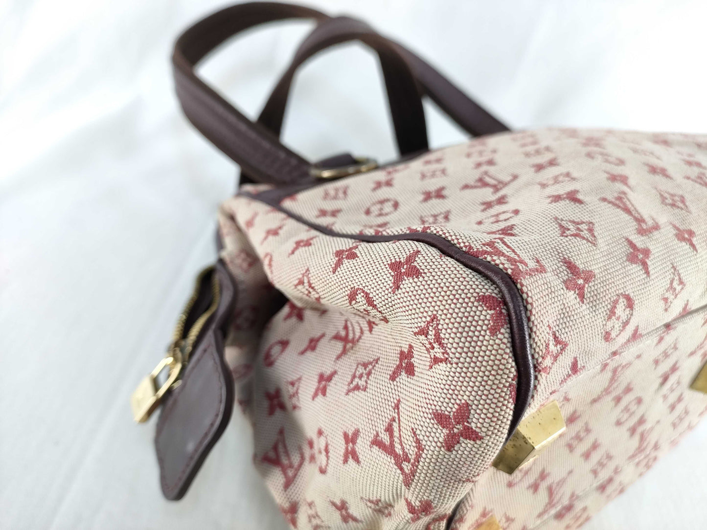 LOUIS VUITTON Monogram Mini SG-Louis Vuitton Monogram Mini Josephine PM M92216 VII014 Handbag