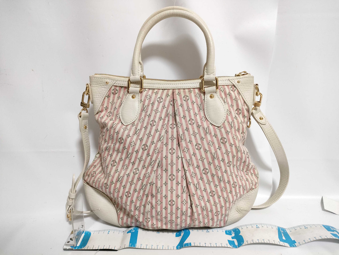 LOUIS VUITTON Monogram HK-Louis Vuitton M95494 SR4017 Minilan Marina PM Monogram Pink/White 2ways Bag Handbag