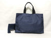 PRADA Nylon Prada Tesuto Nylon x Leather Tote Bag Black VA1001 Tote Bag