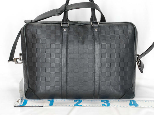 LOUIS VUITTON Damier Anfini Vuitton Damier Anfini PDVGM N41147 BA2171 Business Bag