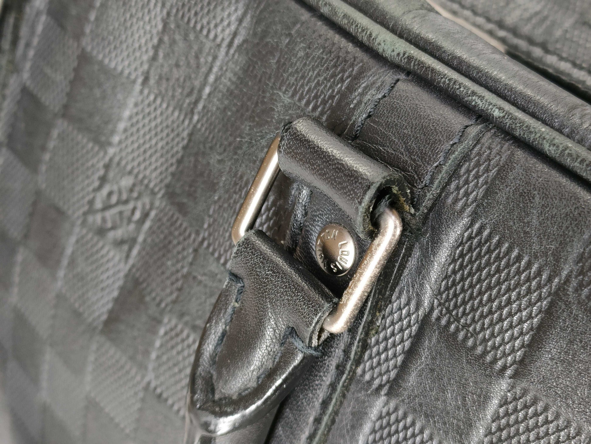 LOUIS VUITTON Damier Anfini Vuitton Damier Anfini PDVGM N41147 BA2171 Business Bag