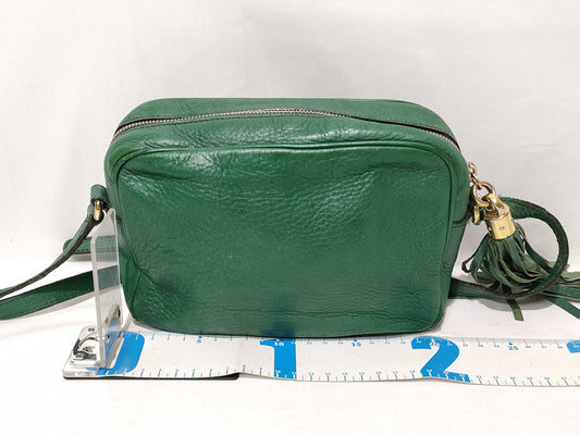 GUCCI ID-Gucci Soho Leather Shoulder Bag Green 308364 Shoulder Bag