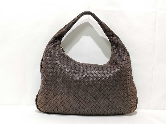 BOTTEGA VENETA SG - Bottega Veneta Intrecciato Leather Shoulder bag Brown 115653 Shoulder Bag